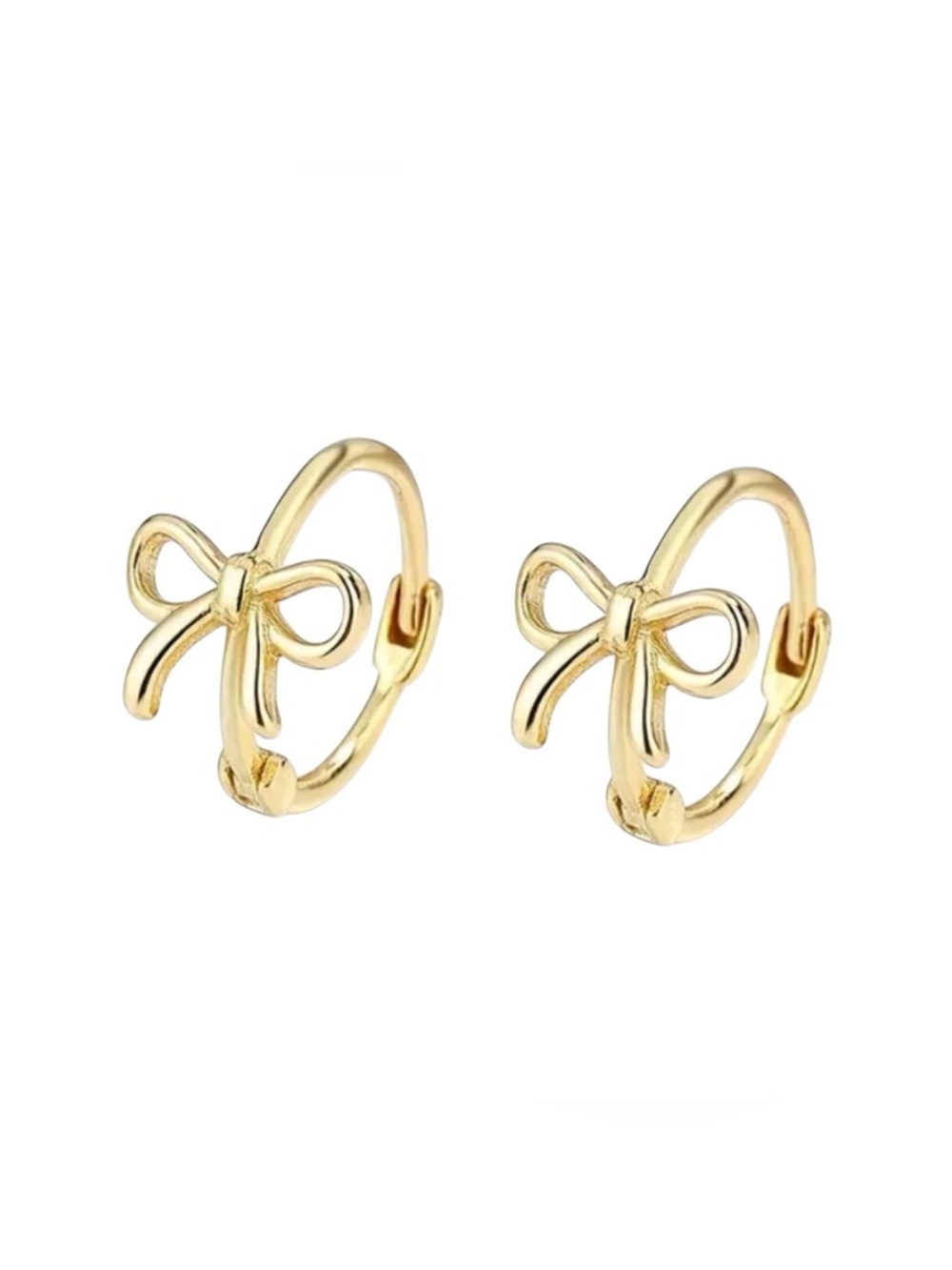 Dainty Bow Huggies